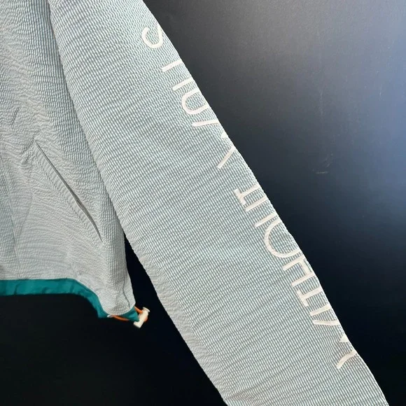 Without walls windbreaker Urban outfitters retro colorblock zip up lightweight M - Picture 11 of 13